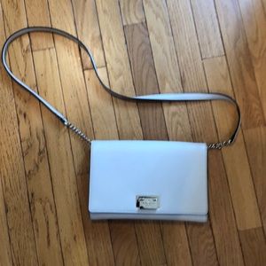 Kate Spade leather cross body clutch